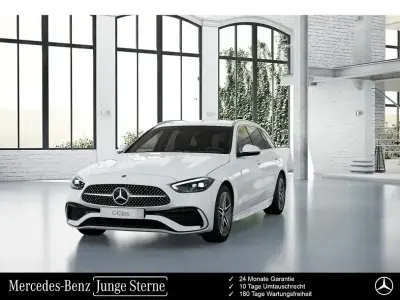 Gebraucht Mercedes C220 AMG 200 PS (147 kW) 2023 Weiß Kombi