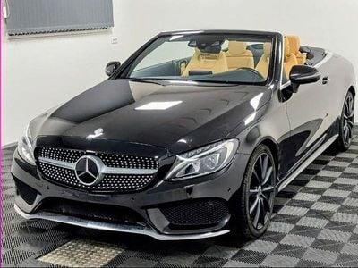 Gebraucht Mercedes C220 AMG line 170 PS (125 kW) 2017 Schwarz Cabrio