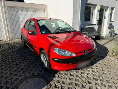Usata Peugeot 206 75 CV (55 kW) 2008 Rosso Utilitaria