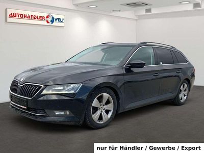 Gebraucht Skoda Superb Ambition 150 PS (110 kW) 2018 Schwarz Kombi
