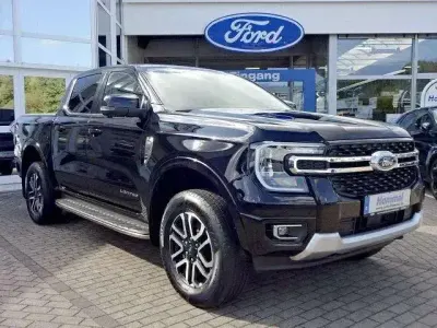 Gebraucht Ford Ranger Limited 170 PS (125 kW) 2023 Obsidianschwarz metallic Pickup