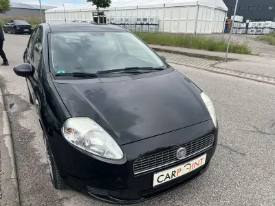 Gebraucht Fiat Grande Punto 65 PS (47 kW) 2008 Schwarz Kleinwagen
