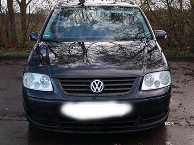 Gebraucht VW Touran 105 PS (77 kW) 2005 Schwarz Van / Kleinbus