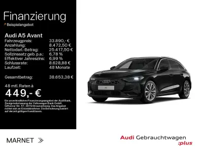 Gebraucht Audi A5 Sport 150 PS (110 kW) 2025 Mythosschwarz metallic Kombi