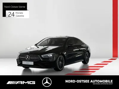 Gebraucht Mercedes CLA200 AMG 163 PS (119 kW) 2025 Kosmosschwarz metallic Coupé