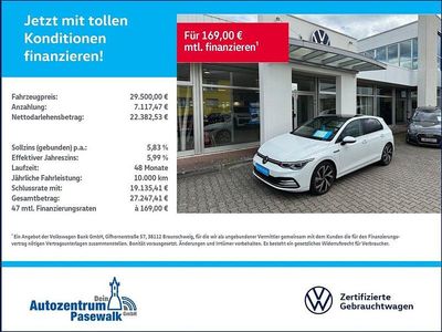 Weiß Gebraucht 2024 VW Golf Style Limousine | 29.500 € (Superpreis)