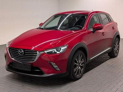 Gebraucht Mazda CX-3 Sports-Line 105 PS (77 kW) 2016 Rubinrot metallic (metallic) SUV