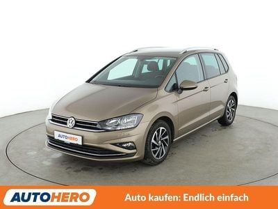 Gelb Gebraucht 2018 VW Golf Sportsvan Join Van / Kleinbus | 17.300 € (Fairer Preis)