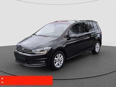 Gebraucht VW Touran Highline 150 PS (110 kW) 2023 Schwarz metallic Van / Kleinbus