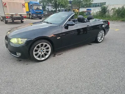 Gebraucht BMW 320 Cabriolet 170 PS (125 kW) 2007 Schwarz Cabrio