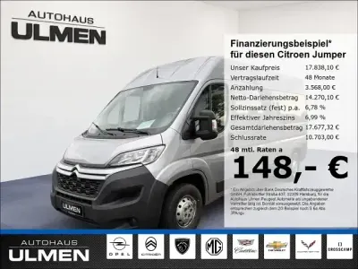 Gebraucht Citroën Jumper 140 PS (102 kW) 2021 Silber Van / Kleinbus