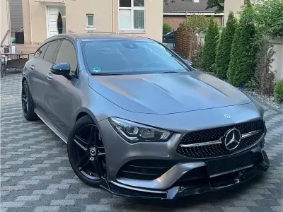 Gebraucht Mercedes CLA200 AMG line 150 PS (110 kW) 2020 Grau Coupé