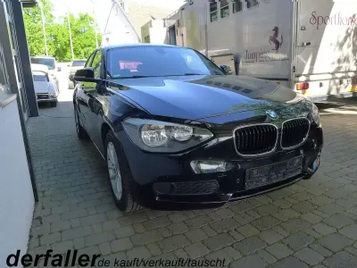 Gebraucht BMW 116 136 PS (100 kW) 2012 Schwarz Kleinwagen
