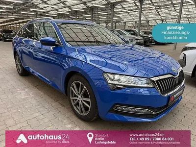 Usata Skoda Superb Premium Edition 150 CV (110 kW) 2021 Blu Station wagon