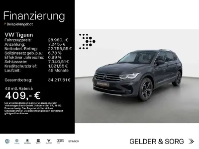 Gebraucht VW Tiguan Elegance 150 PS (110 kW) 2023 Uranograu SUV