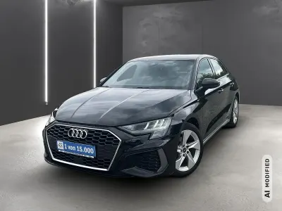 Gebraucht Audi A3 S-Line 116 PS (85 kW) 2022 Schwarz metallic Limousine