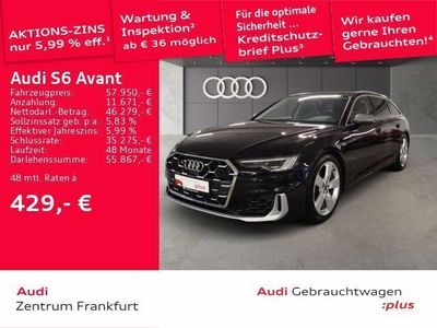Gebraucht Audi S6 Ambiente 344 PS (253 kW) 2023 Mythosschwarz metallic Kombi
