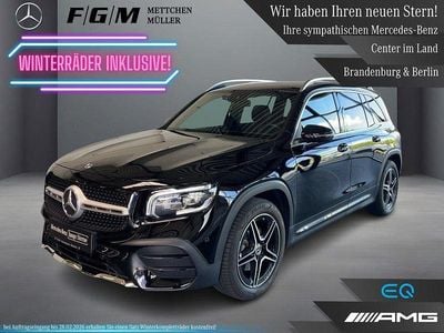 Gebraucht Mercedes GLB200 AMG line 163 PS (119 kW) 2022 Unilack nachtschwarz SUV