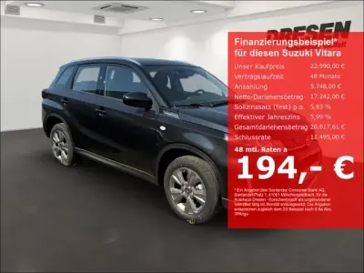 Neu Suzuki Vitara Club 110 PS (80 kW) 2026 Cosmic black pearl metallic SUV