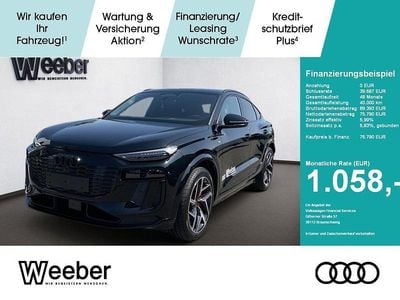 Gebraucht Audi Q6 Sportback e-tron Performance 359 kW (489 PS) 2025 Schwarz SUV