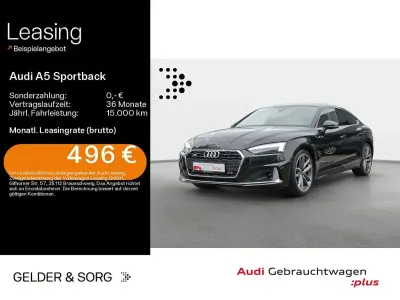 Gebraucht Audi A5 Sportback Advanced Plus 204 PS (150 kW) 2024 Mythosschwarz metallic Kleinwagen
