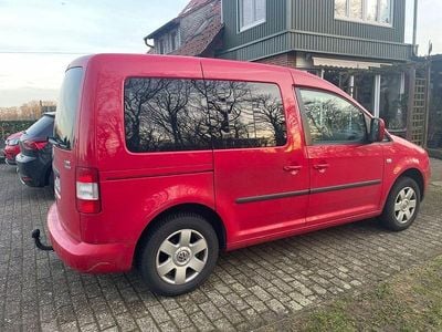 Gebraucht VW Caddy Life 109 PS (80 kW) 2009 Rot Van / Kleinbus