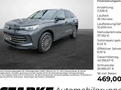 Neu VW Tiguan Elegance 150 PS (110 kW) 2026 Schwarz (grenadillschwarz metallic) SUV