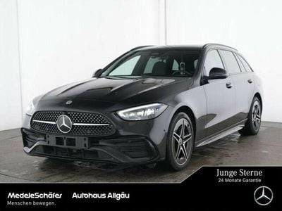 Gebraucht Mercedes C300e AMG 197 PS (144 kW) 2024 Lack obsidianschwarz (metallic) Kombi