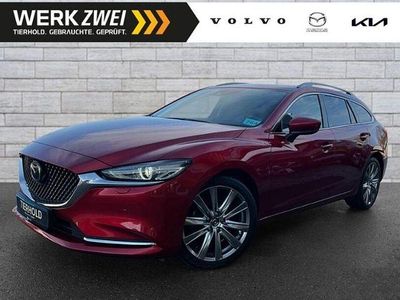 Gebraucht Mazda 6 Exclusive-Line 165 PS (121 kW) 2024 Soul red crystal m Kombi