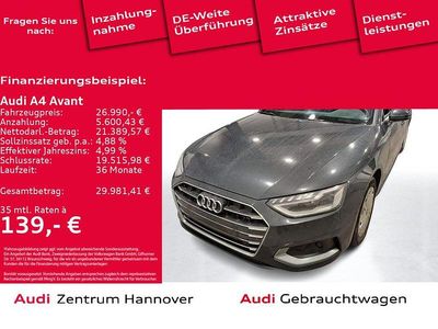 Gebraucht Audi A4 Advanced 150 PS (110 kW) 2023 Manhattangrau metallic Kombi