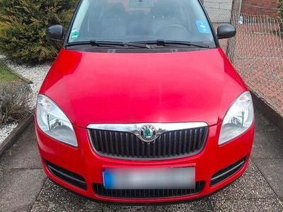 Gebraucht Skoda Fabia 60 PS (44 kW) 2009 Rot Kleinwagen