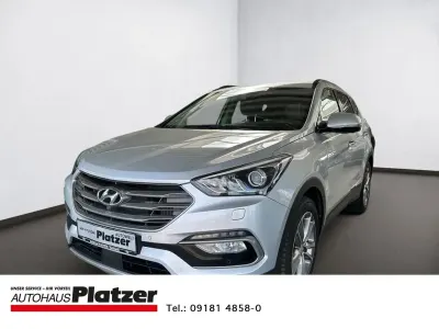 Gebraucht Hyundai Santa Fe Premium 200 PS (147 kW) 2017 Silber SUV