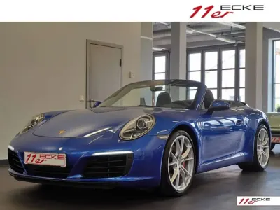 Gebraucht Porsche 991 420 PS (308 kW) 2017 Blau Cabrio