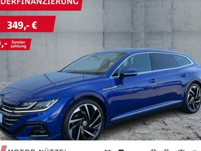 Usata VW Arteon R-line 200 CV (147 kW) 2021 Blu Station wagon
