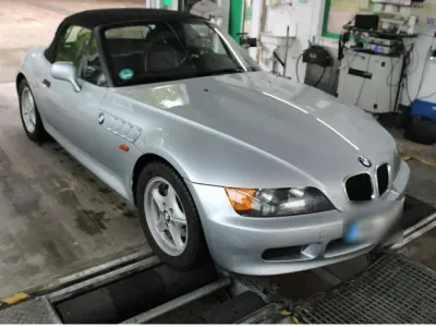 Brugt BMW Z3 140 HK (102 kW) 1996 Sølv Cabriolet