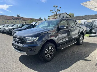 Brugt Ford Ranger Wildtrack 213 HK (156 kW) 2020 Grå Pickup / Ladvogn