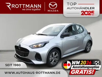 Neu Mazda 2 Exclusive-Line 116 PS (85 kW) 2026 Silber Limousine