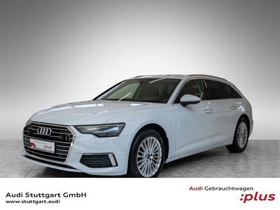 Gebraucht Audi A6 Design 204 PS (150 kW) 2023 Gletscherweiß metallic Kombi