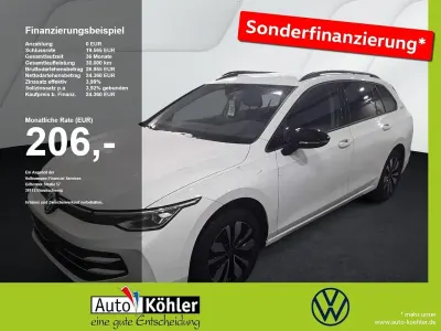 Gebraucht VW Golf VIII Goal 150 PS (110 kW) 2025 Pure white Kombi