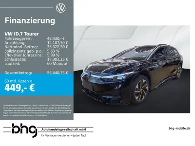 Gebraucht VW ID.7 Pro 210 kW (286 PS) 2025 Schwarz Kombi