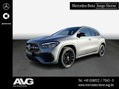 Lack mountaingrau Gebraucht 2023 Mercedes GLA250 AMG line SUV | 40.800 € (Fairer Preis)