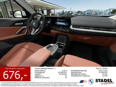 Nowe BMW iX1 xLine 225 kW (306 KM) 2026 Biały SUV