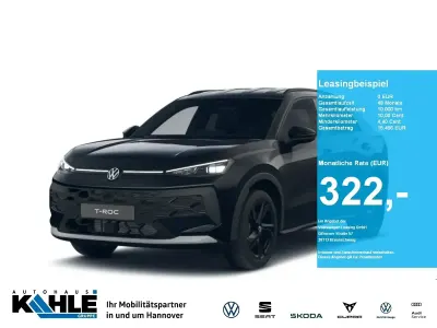 Neu VW T-Roc Style 85 PS (62 kW) 2026 Schwarz SUV