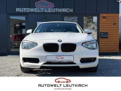 Usata BMW 116 Advantage 136 CV (100 kW) 2013 Bianco Utilitaria