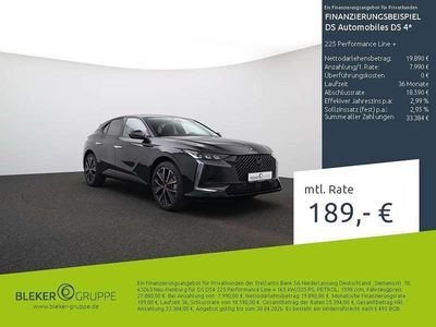 Prela nera schwarz Gebraucht 2023 DS Automobiles DS4 Performance Line Plus Limousine | 27.880 € (Fairer Preis)