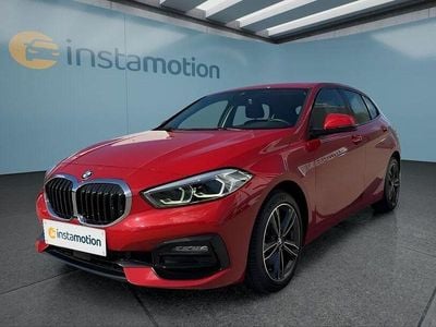 Usata BMW 118 Sport Line 150 CV (110 kW) 2021 Rosso Utilitaria