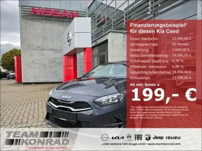 Gebraucht Kia Ceed Comfort 101 PS (74 kW) 2024 Grau Kleinwagen