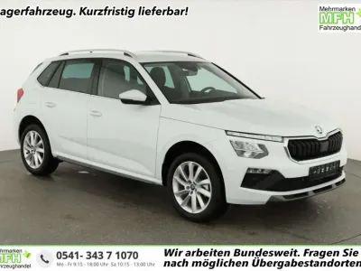 Neu Skoda Kamiq Selection 150 PS (110 kW) 2025 Moon weiß perleffekt SUV