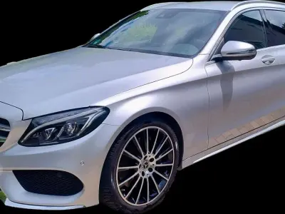 Gebraucht Mercedes C300 AMG line 245 PS (180 kW) 2018 Silber Kombi