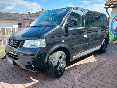 Gebraucht VW Multivan 131 PS (96 kW) 2007 Schwarz Van / Kleinbus